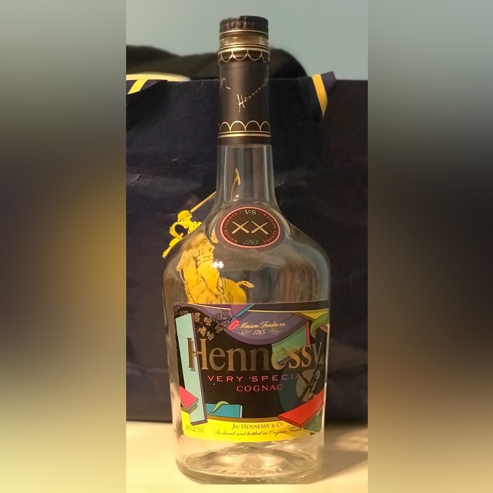 Hennessy x KAWS limited edition bottle (empty bottle)